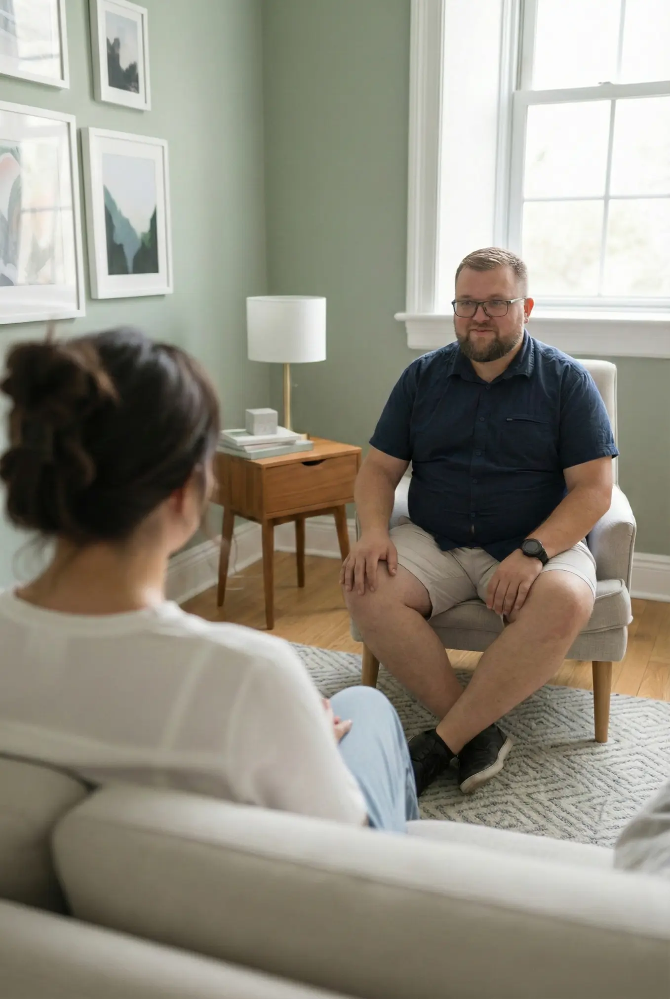 Terapeutický rozhovor a konzultace v brněnské terapeutovně Máry Švece