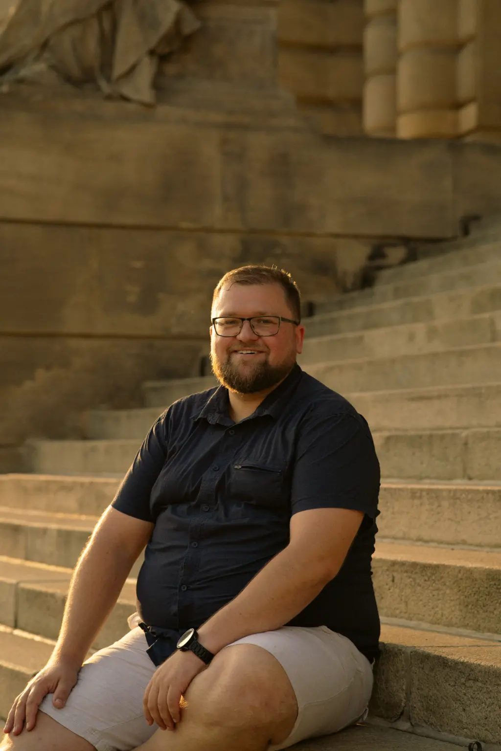 Portrét terapeuta Marka Švece