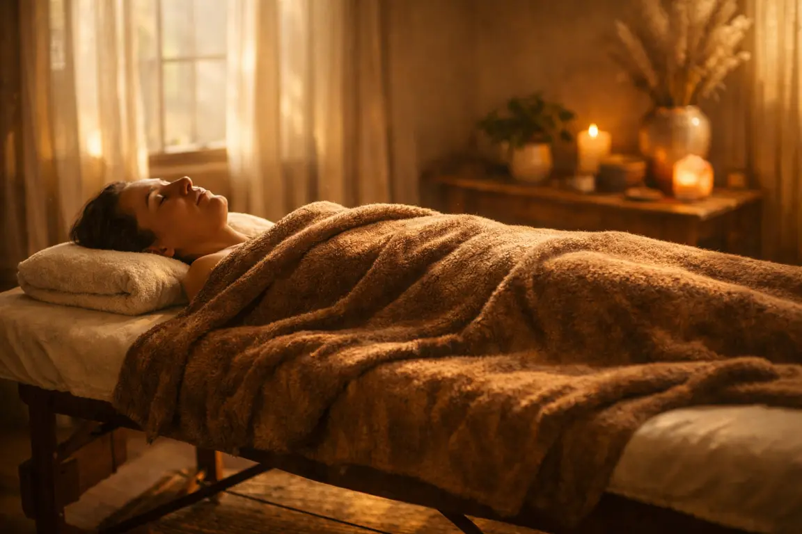 Klient při integraci a odpočinku po terapii