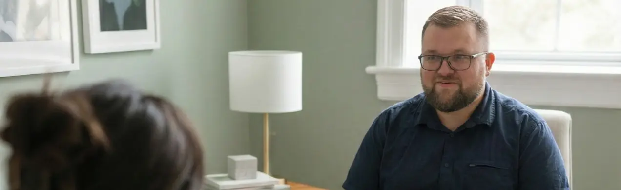 Marek Švec při práci s klientem - integrativní přístup